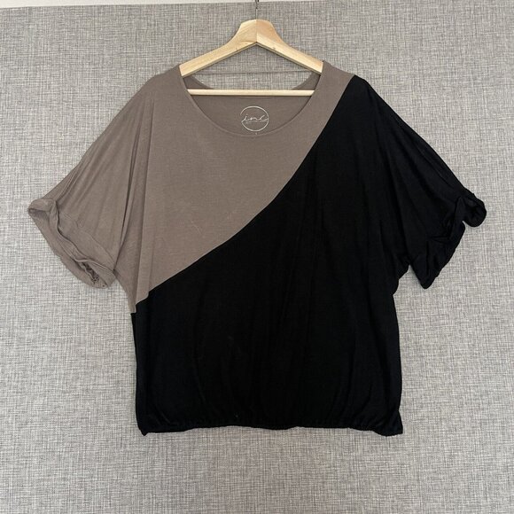 INC Shirt Womens Large Colorblock International Concepts - Picture 8 of 8